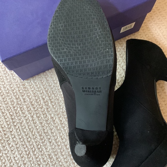 Worn once, perfect like new condition Stuart Weitzman platform heels - Picture 5 of 8